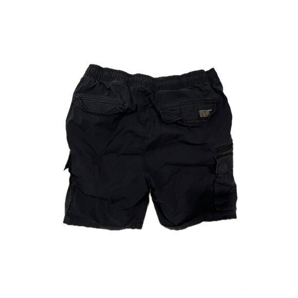 H&M Black Cargo Shorts Mens M - Picture 2 of 3